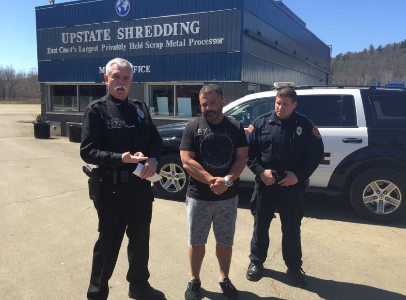 Upstate Shredding Donates 10,000 to Spencer Police Department FOX 40