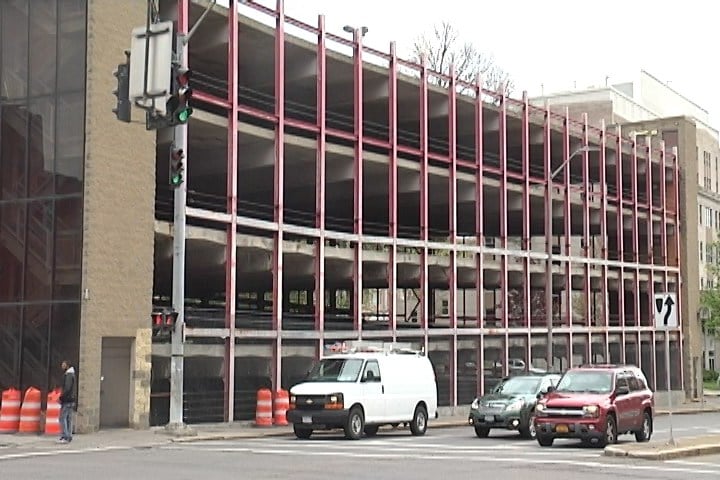 Demolition On City Parking Garage Shuts Down Nearby Streets Fox