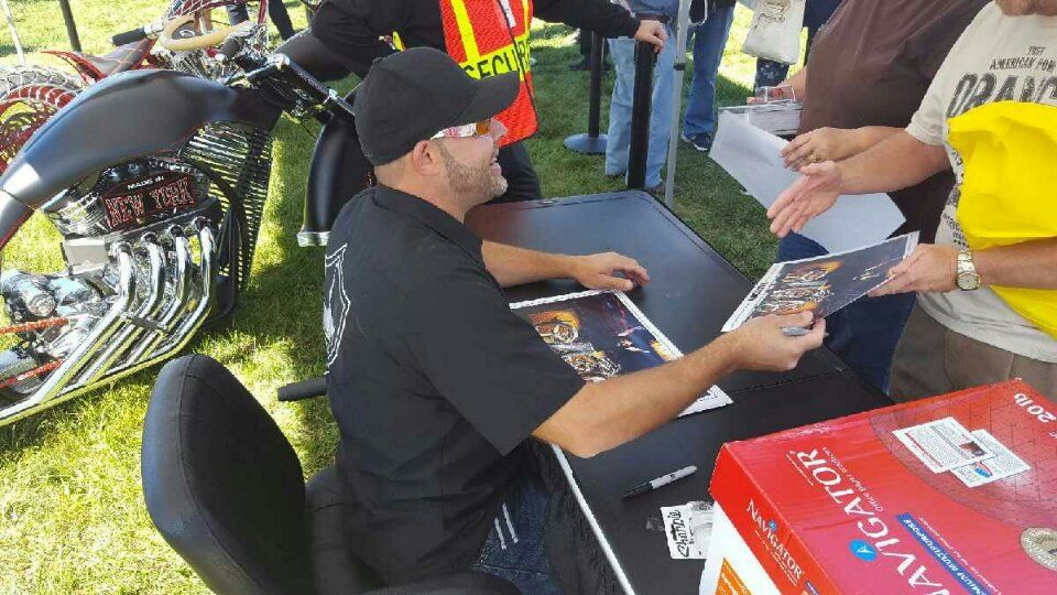 American Chopper Paul Teutal Jr Draws Fans To Tioga Downs