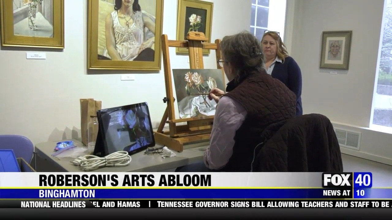 Roberson hosts first ever Arts ABloom Family Day