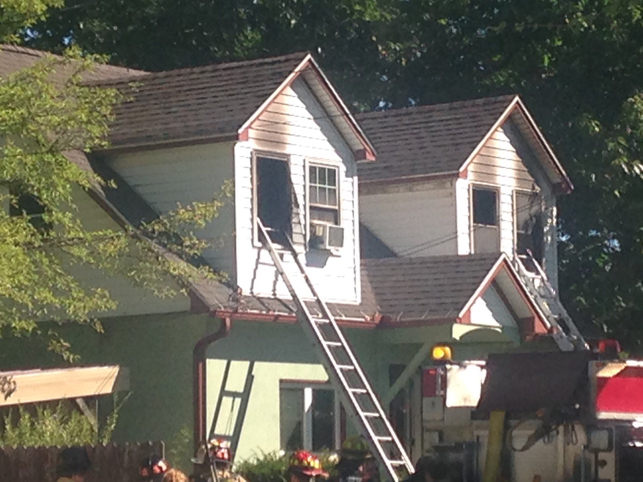 Firefighter's home catches fire in Conklin WICZ