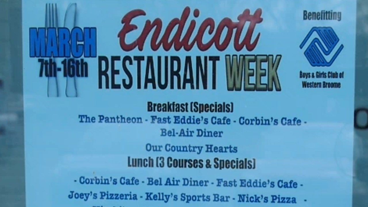 Endicott Restaurant Week Starts Tuesday WICZ