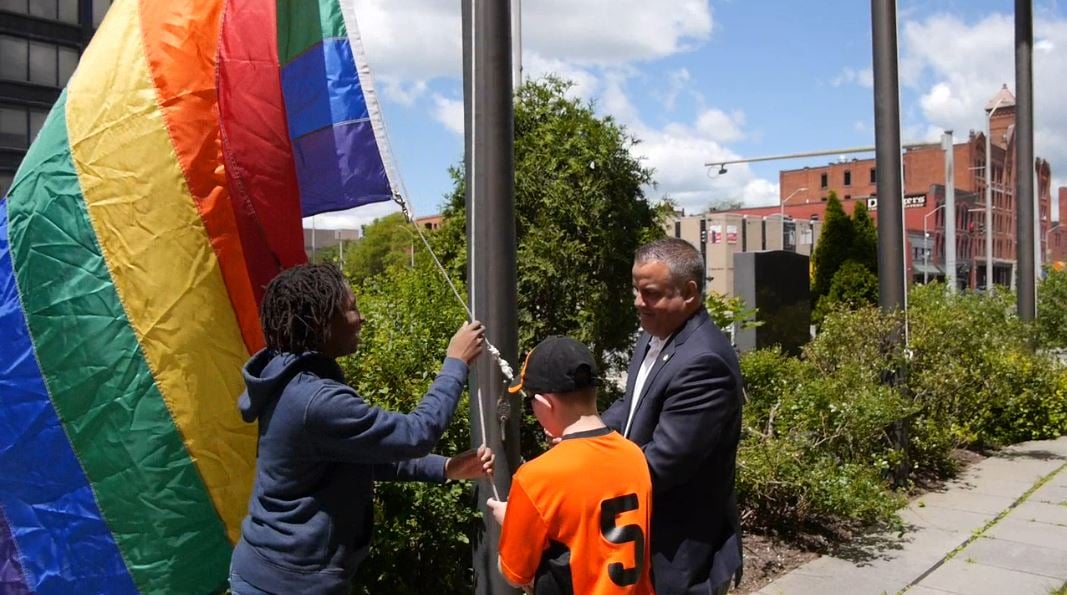 Binghamton Raises a Flag to Celebrate Pride Month WICZ