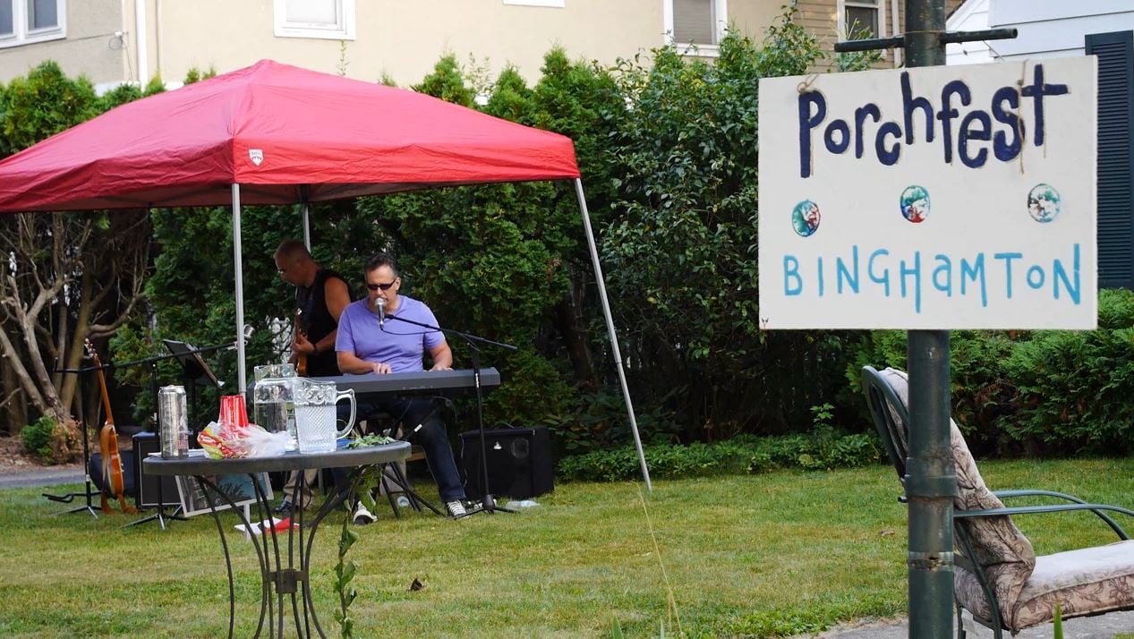 Binghamton's West Side Rocks for Porchfest WICZ