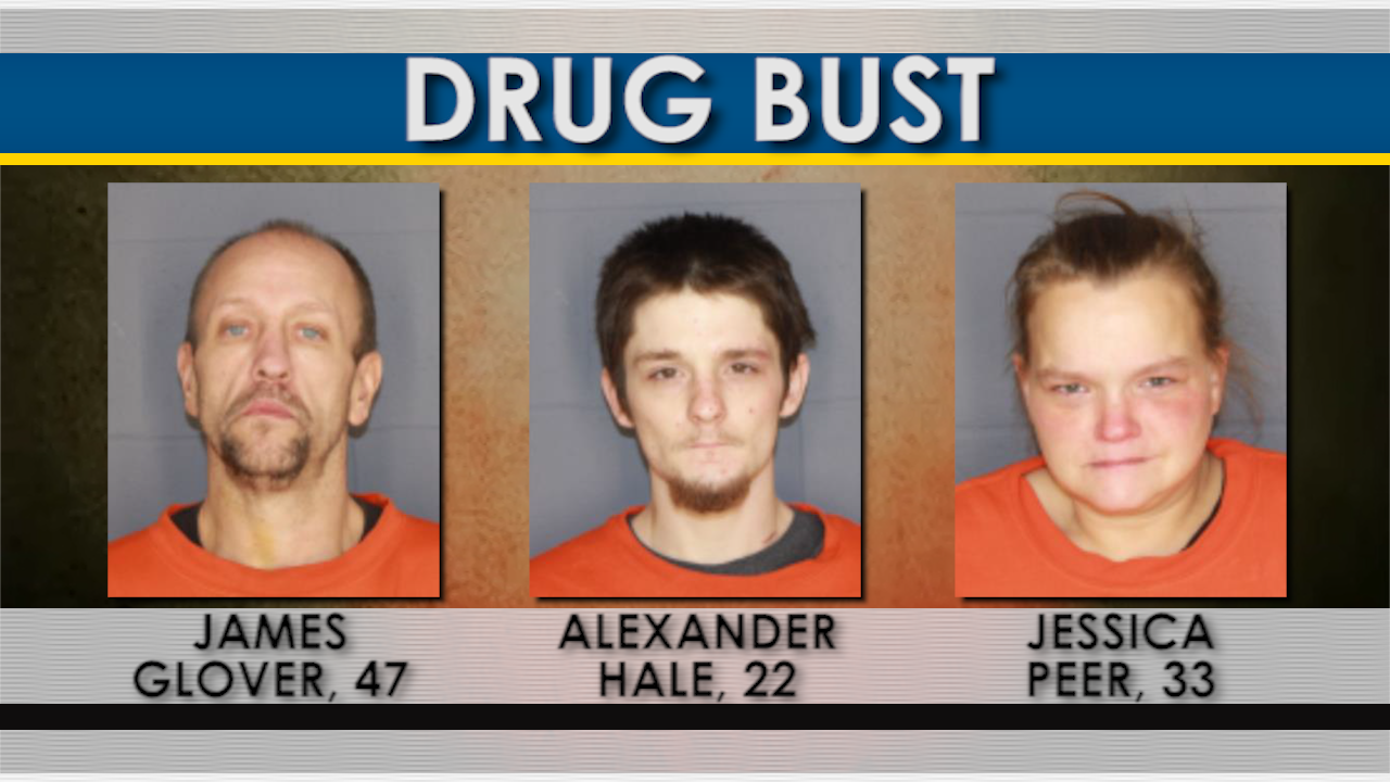 Three Arrested in Cortland on Multiple Drug Charges WICZ