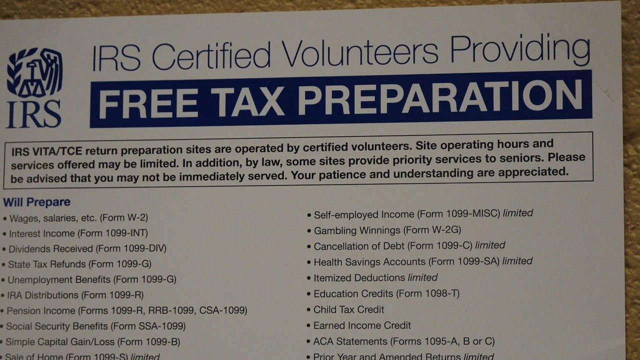 Free Tax Prep Services Offered At United Way WICZ