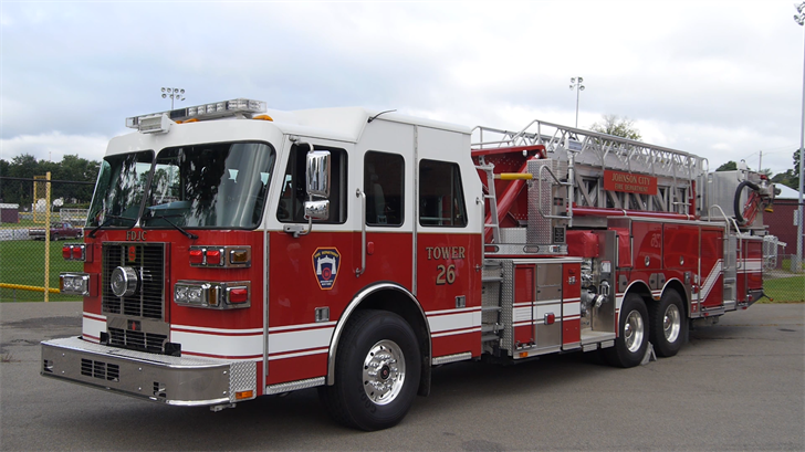 Johnson City Fire Department Dedicates New Fire Truck - WICZ