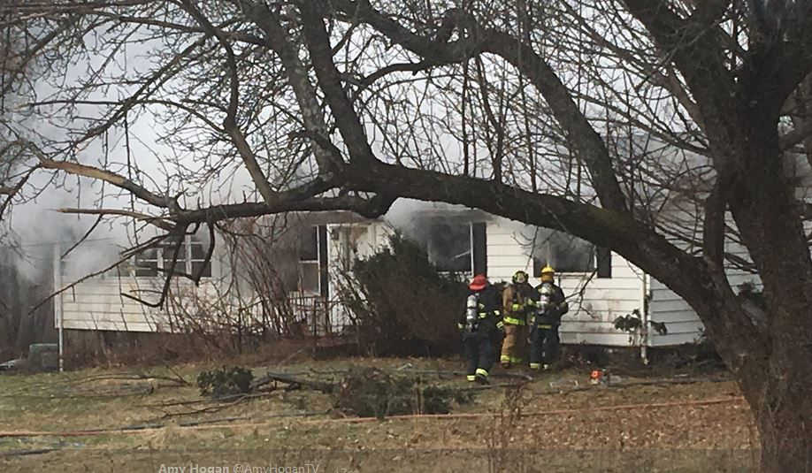 Firefighters Battle Town of Maine House Fire WICZ