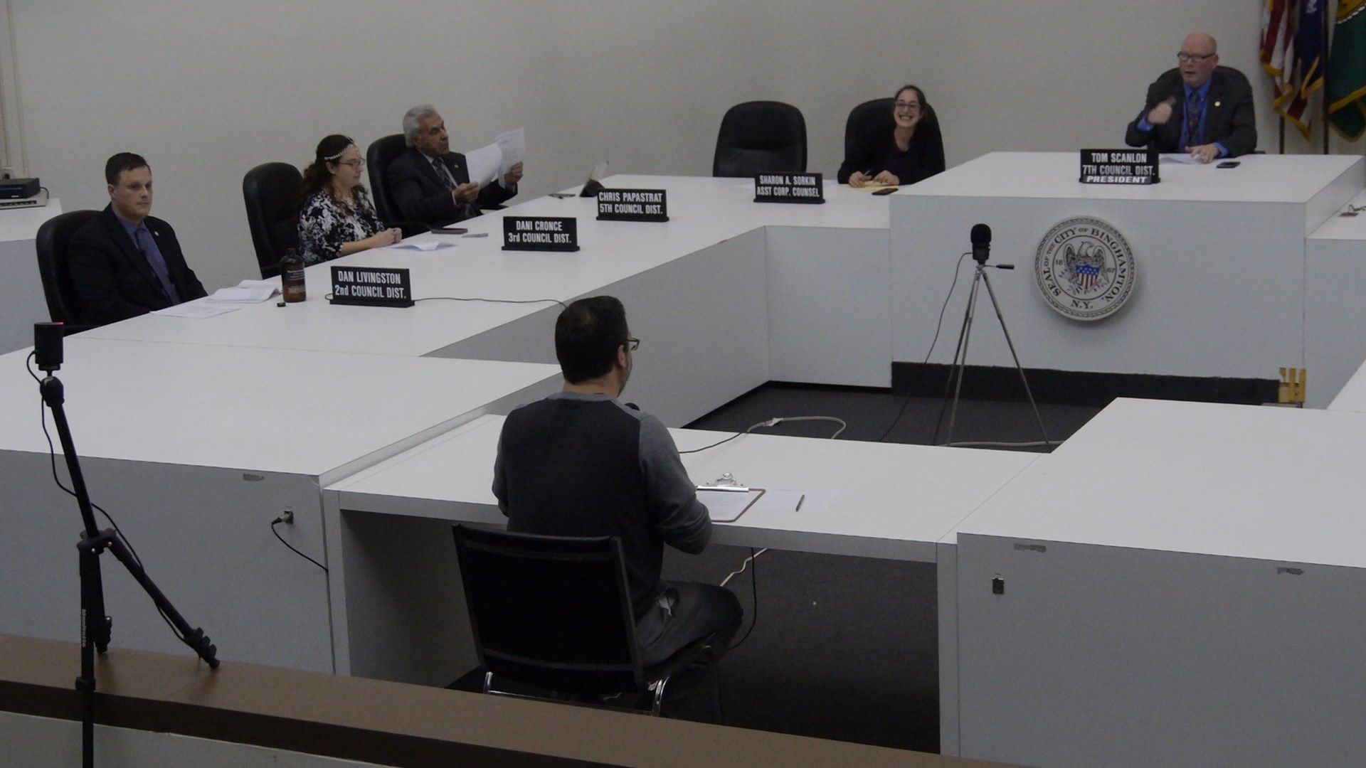 Former City Employee alleges Binghamton Mayor is cutting his property