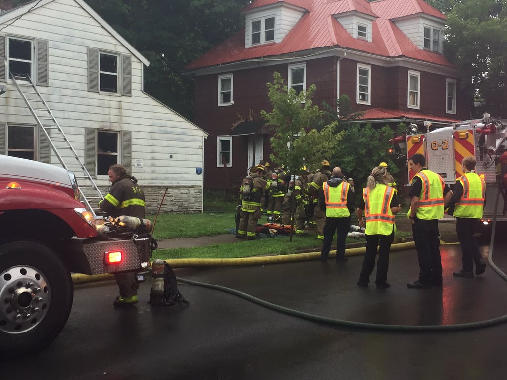 Firefighters Battle House Fire On North Street - WICZ