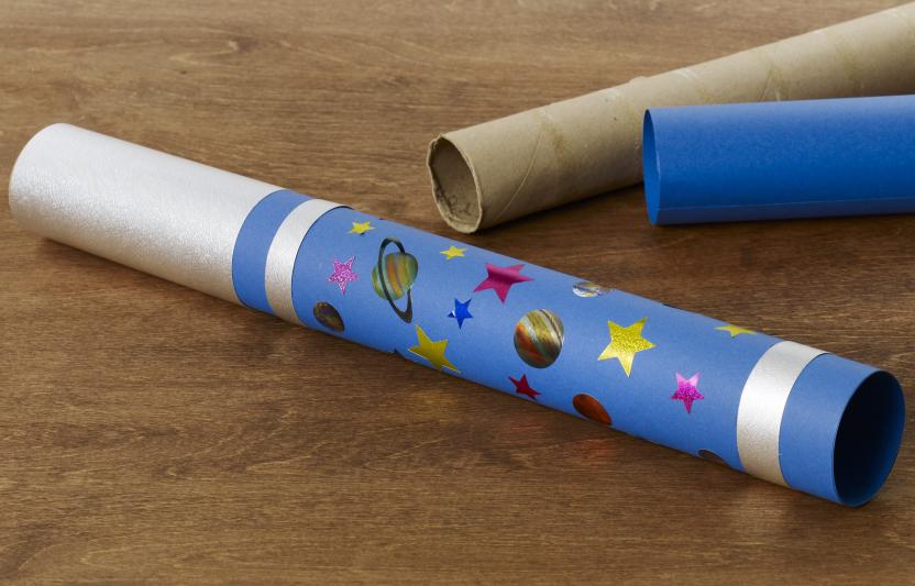 What Kids Can Do: Make A Telescope - WICZ Build A Telescope From Two Cardboard Tubes