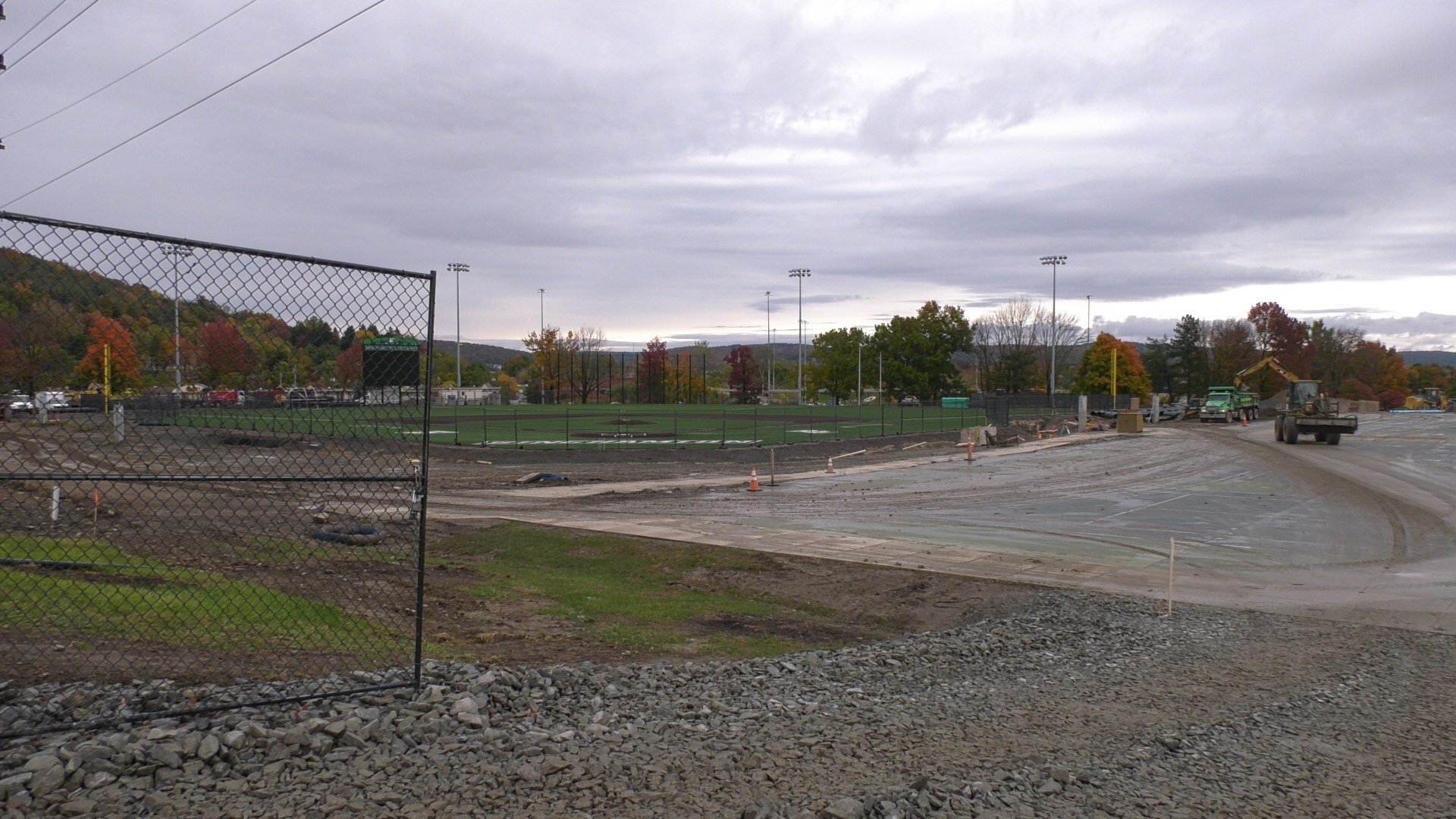 Binghamton University S Baseball Complex Construction Is Well Un Wicz