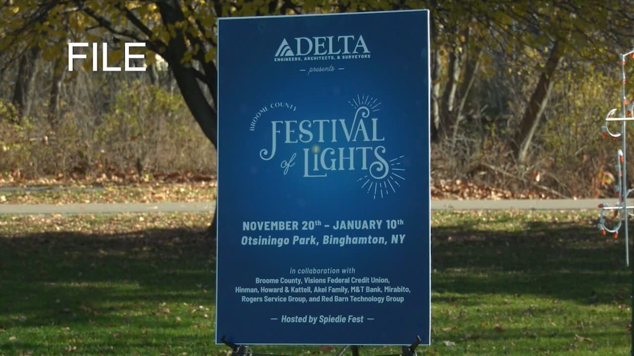 Broome County Festival of Lights Extends Season into the New Year WICZ