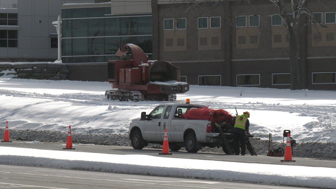 Binghamton University Spring 2023 Calendar Work Begins On Path From South Side Binghamton To Binghamton Uni - Wicz