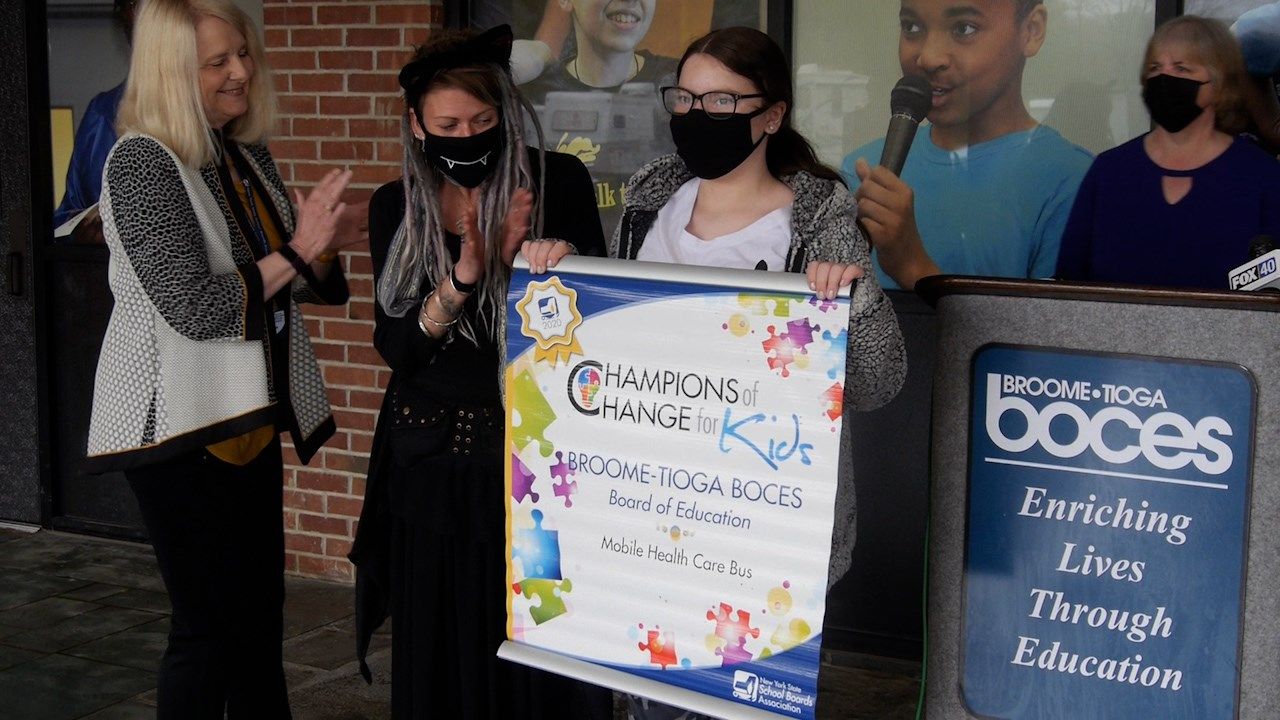 BT BOCES Presented With Award For Partnership With Lourdes Primary Care