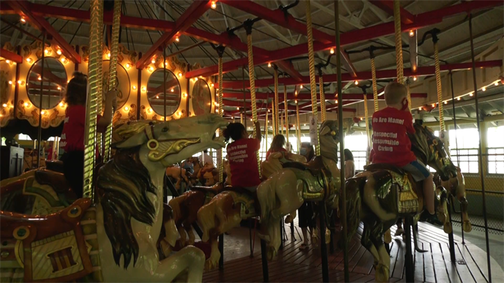 Summer Kicks Off With Annual Recreation Park First Carousel Ride - WICZ