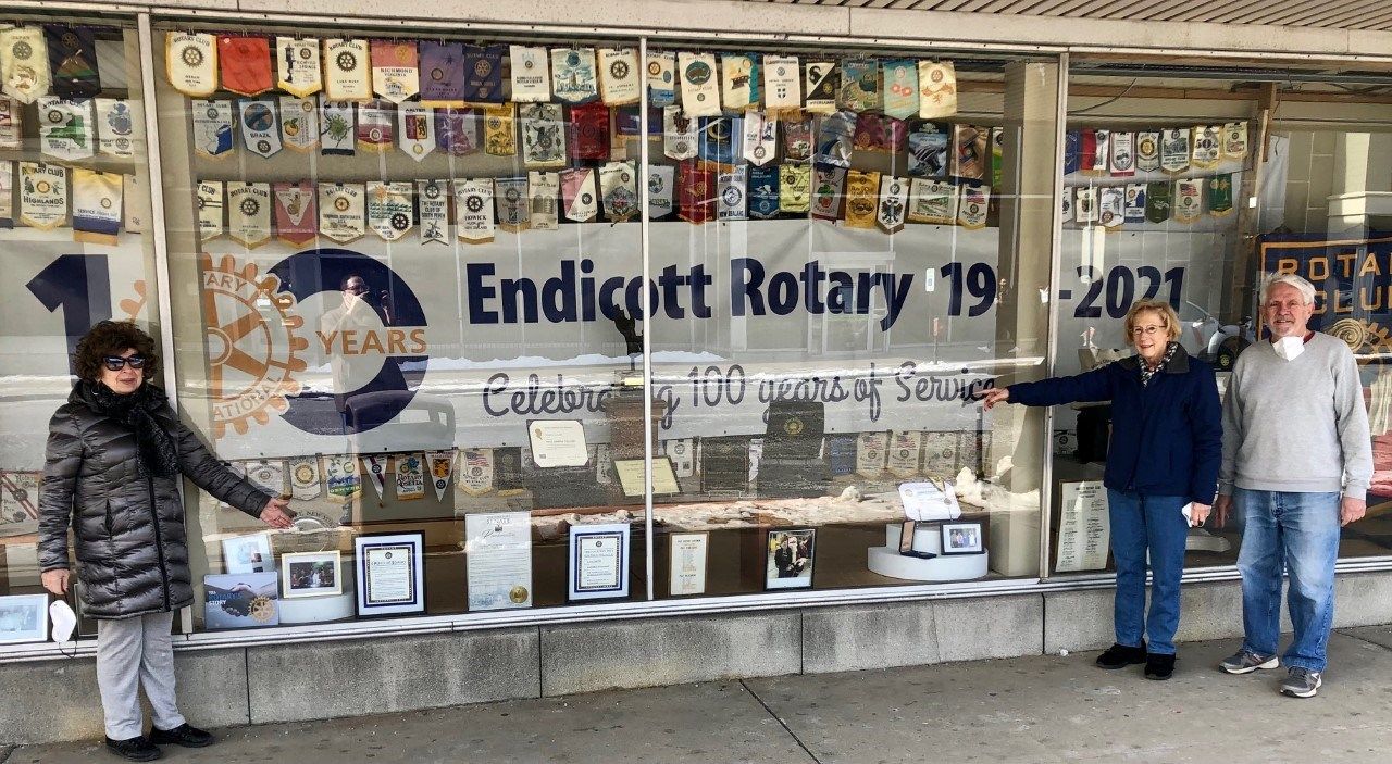 Endicott Rotary Club Celebrates 100 Years with "Service Above Self