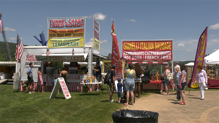 Highland Park In Endwell Hosted A Fourth Of July Festival Today With 