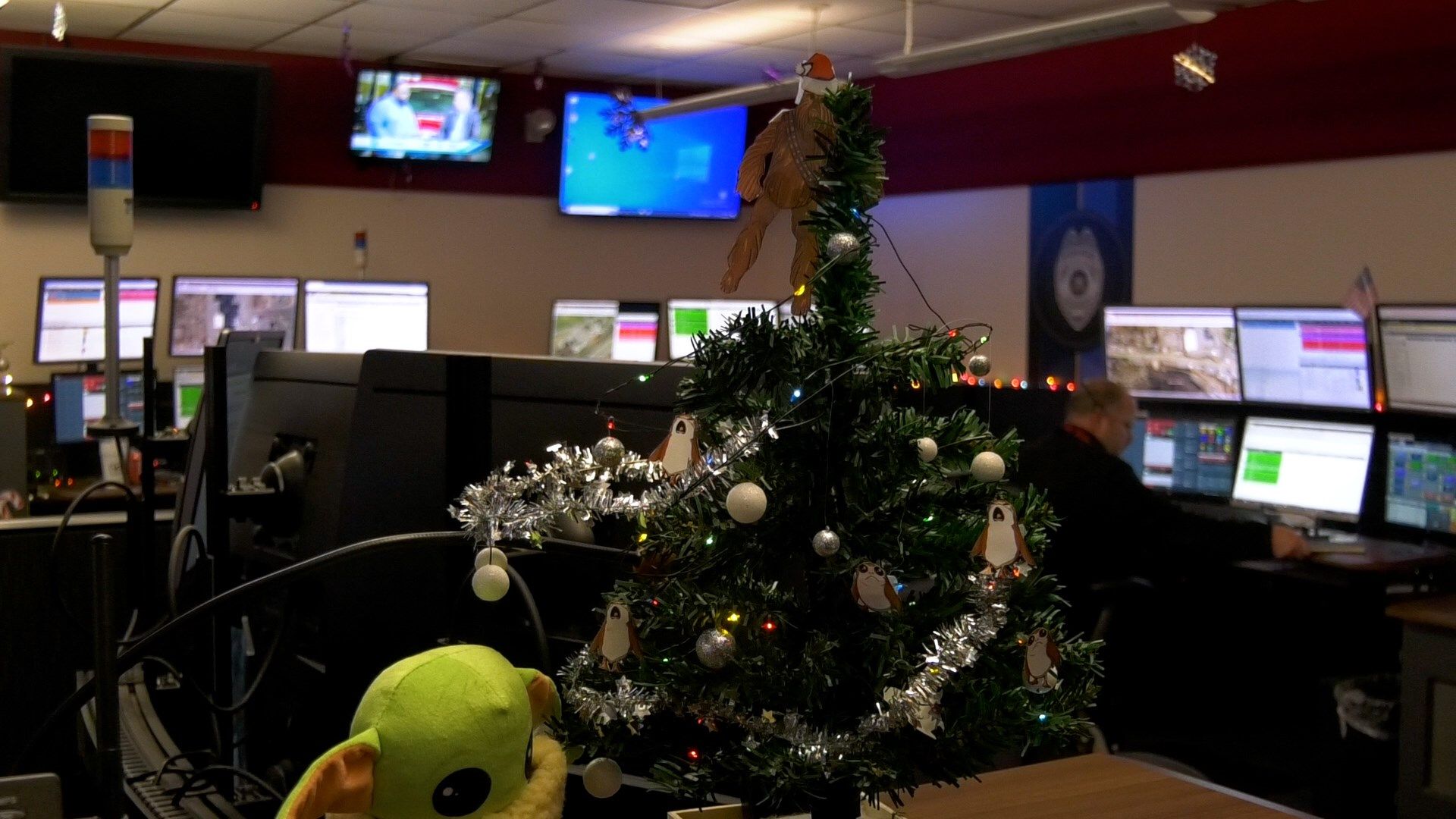 Broome County Dispatch Hosts First Christmas Tree Competition WICZ