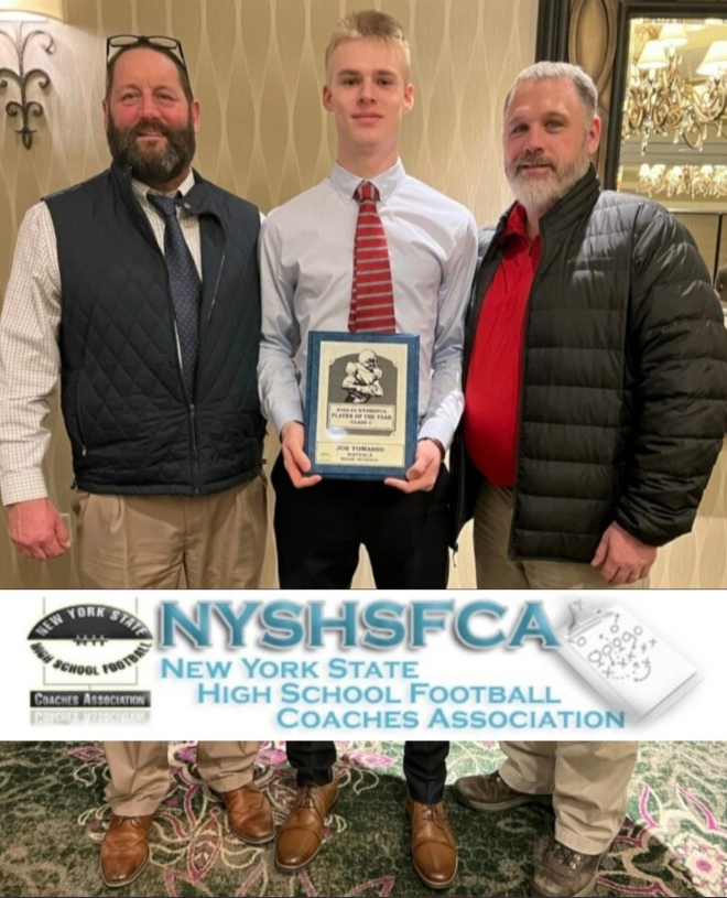 Waverly QB Joey Tomasso named Class "C" Player of the Year by NYS High