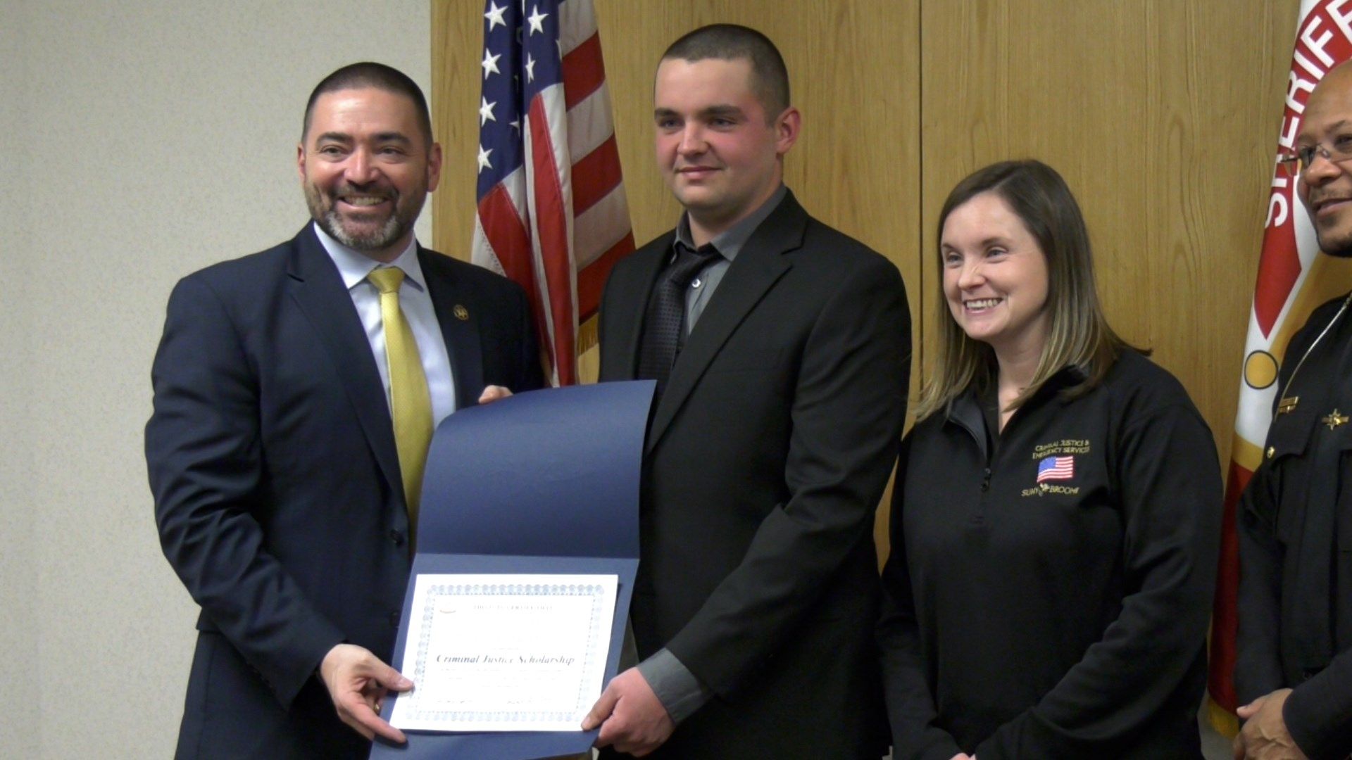 SUNY Broome Student Awarded NYS Sheriff Institute's Criminal Justice