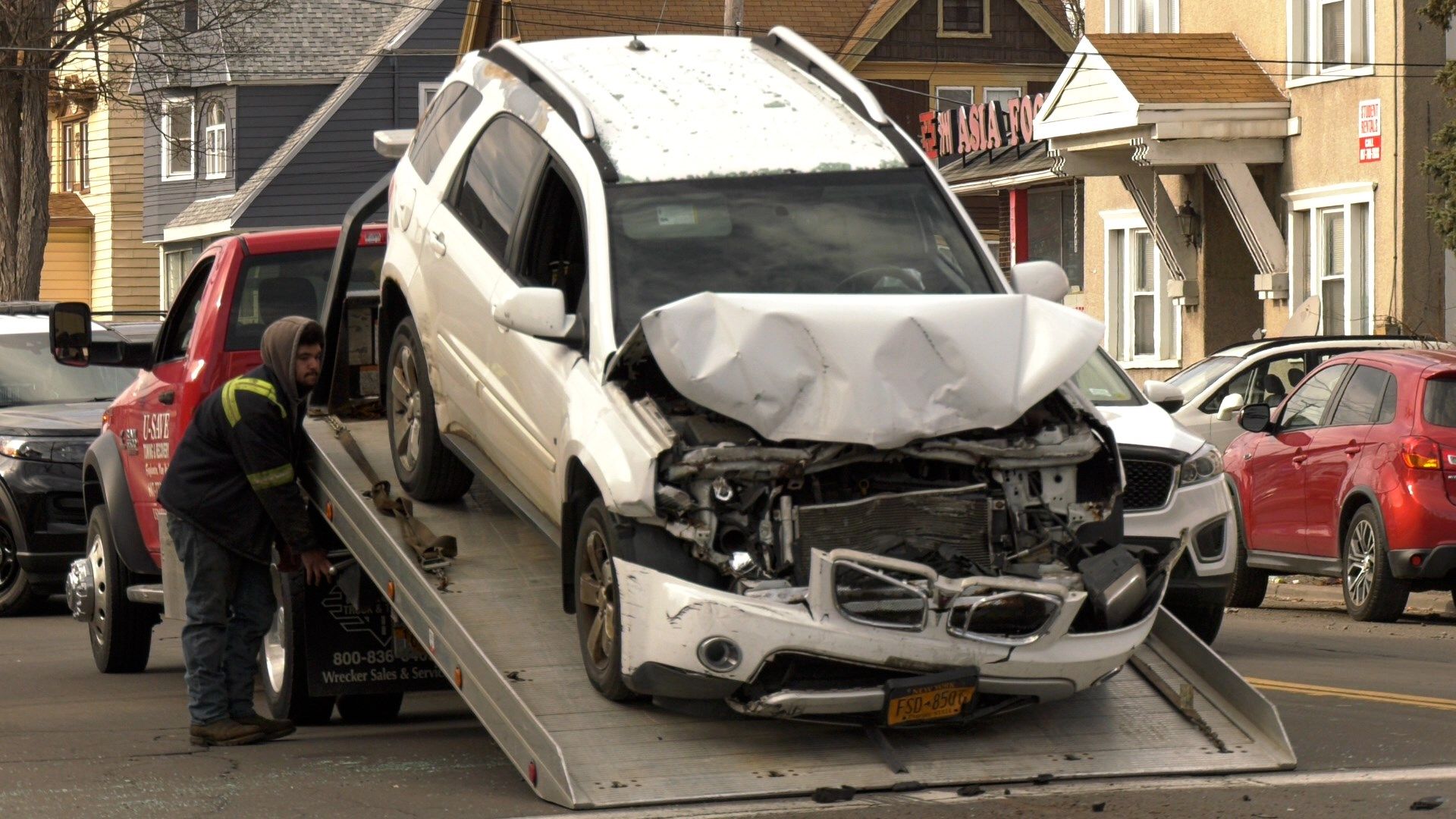 Two Vehicle Crash Leaves Pedestrian Injured on Binghamton's West Side