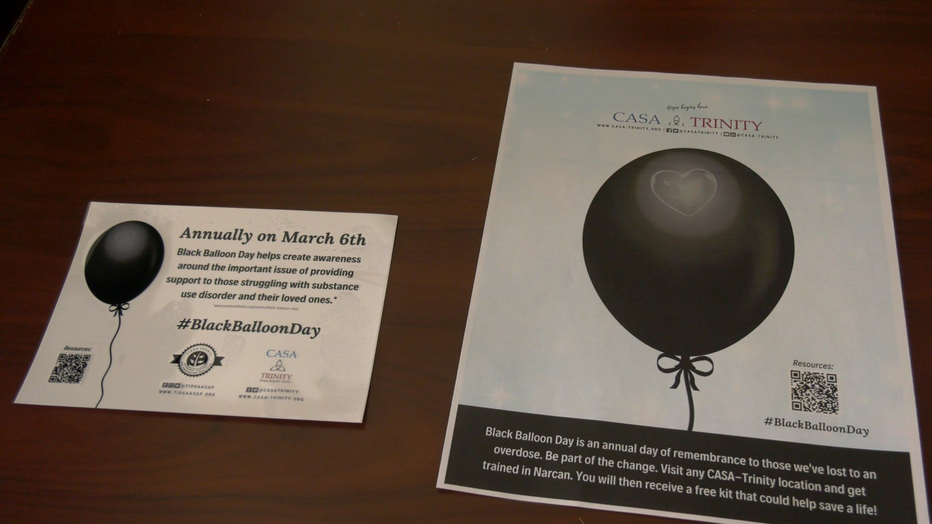 Local Organizations Recognize National Black Balloon Day, Supporting