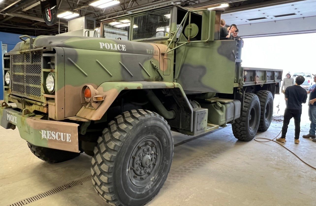 BroomeTioga BOCES Auto Body Students Refurbish Three Owego Police