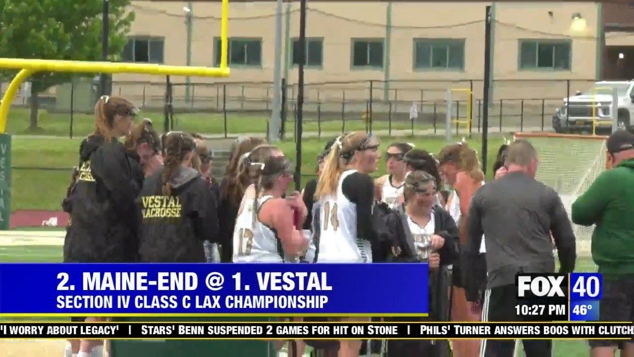 Vestal Girl's Lacrosse Solidifies Sectional Title in Win Over Maine