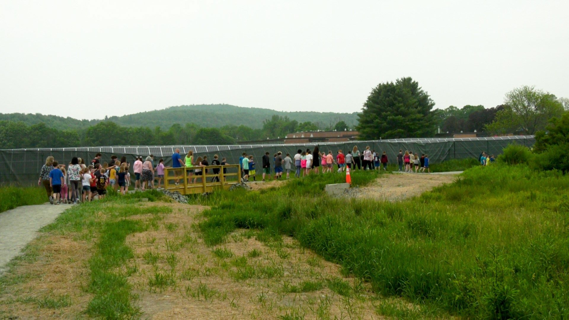 Solar Walk at Maine Memorial Elementary WICZ
