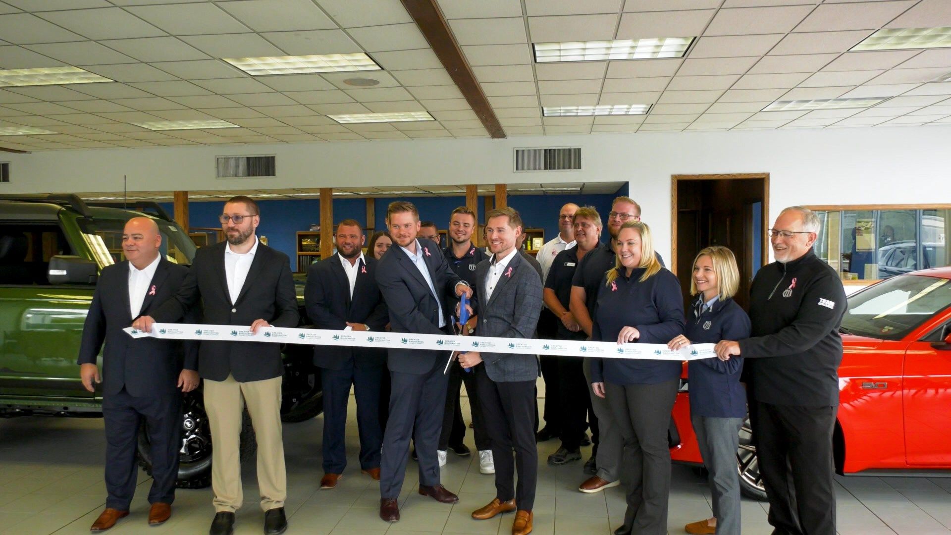 Williams Auto Group Officially Opens Williams Ford of Binghamton WICZ