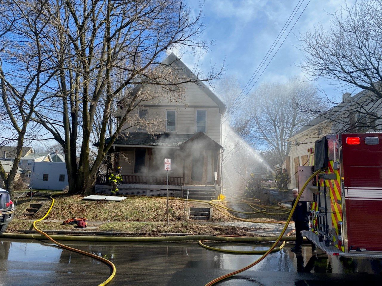 Fire Breaks Out on Tremont Street WICZ