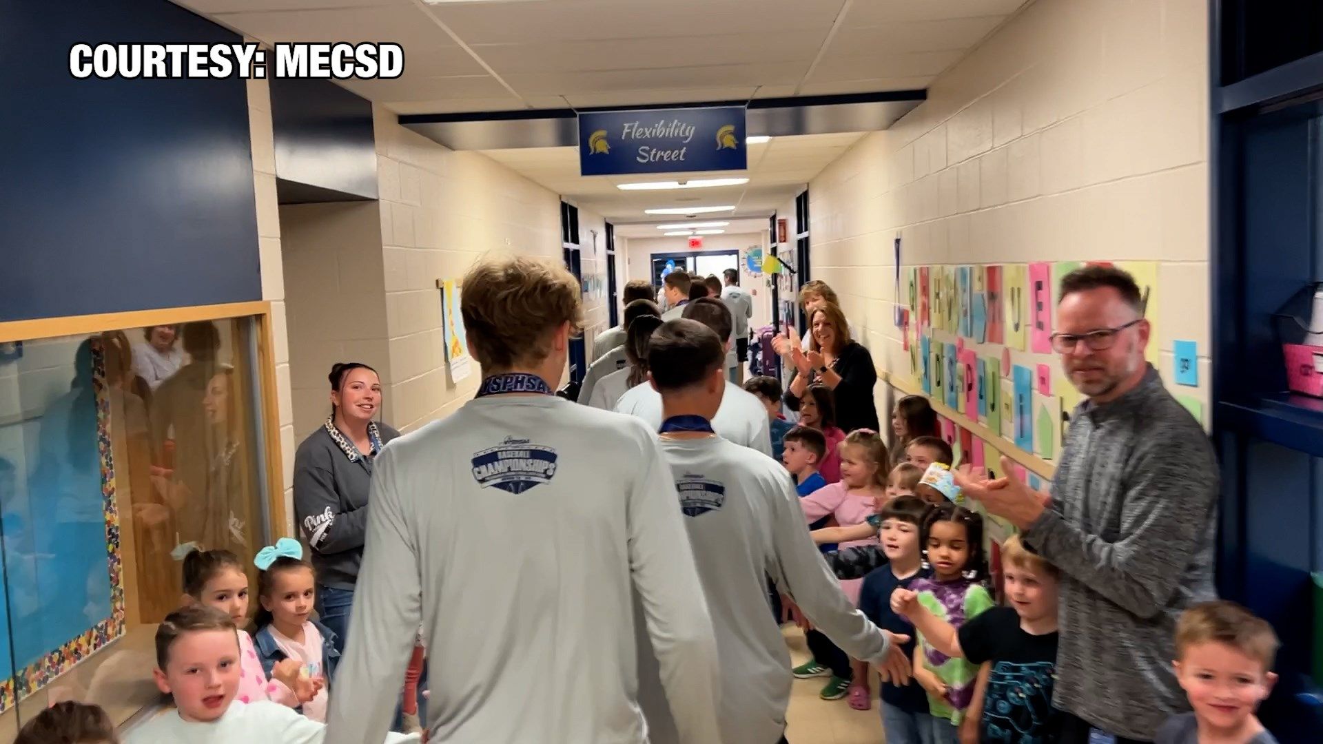 MaineEndwell Baseball Parades Through District's Schools WICZ